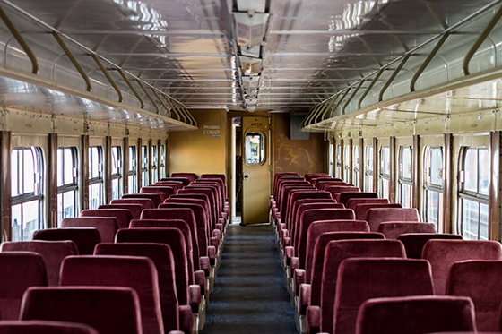 Inside Atlanta charter bus